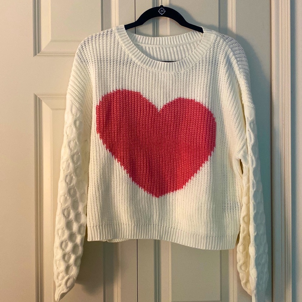 Cute Heart Sweater